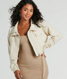 Cool Effect Utility Woven Crop Jacket