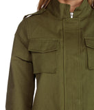 Hidden Snaps Jacket