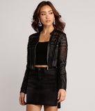 Rough Edge Cropped Jacket helps create the best summer outfit for a look that slays at any event or occasion!