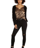 With fun and flirty details, Get Shaggy With It Jacket shows off your unique style for a trendy outfit for the summer season!