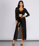 Hot Mesh Heat Stone Duster is a trendy pick to create 2023 festival outfits, festival dresses, outfits for concerts or raves, and complete your best party outfits!