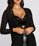 Hot Mesh Heat Stone Duster is a trendy pick to create 2023 festival outfits, festival dresses, outfits for concerts or raves, and complete your best party outfits!