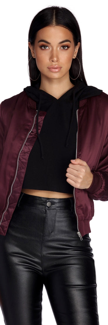Bundle With Style Bomber Jacket helps create the best summer outfit for a look that slays at any event or occasion!