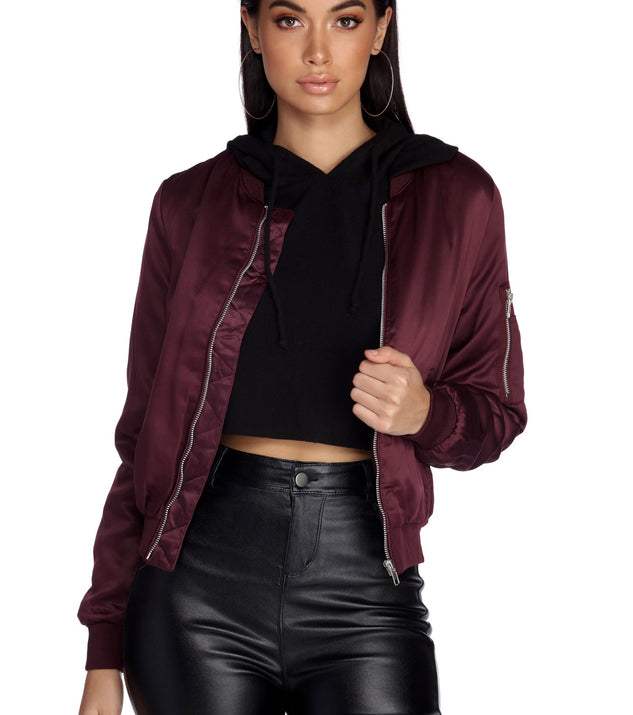 Bundle With Style Bomber Jacket helps create the best summer outfit for a look that slays at any event or occasion!