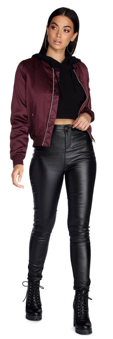 Bundle With Style Bomber Jacket helps create the best summer outfit for a look that slays at any event or occasion!