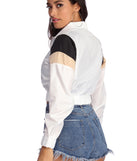 Not Phased Color Block Jacket