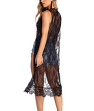 For Lace Days Sleeveless Duster for 2022 festival outfits, festival dress, outfits for raves, concert outfits, and/or club outfits
