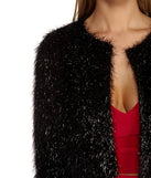 Glistening In Knit Jacket