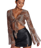 On The Prowl Tie Front Top is a trendy pick to create 2023 festival outfits, festival dresses, outfits for concerts or raves, and complete your best party outfits!