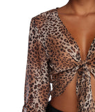 On The Prowl Tie Front Top is a trendy pick to create 2023 festival outfits, festival dresses, outfits for concerts or raves, and complete your best party outfits!