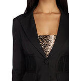 Touch Of Lace Trench Coat
