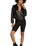 Zip It Up Bomber Jacket