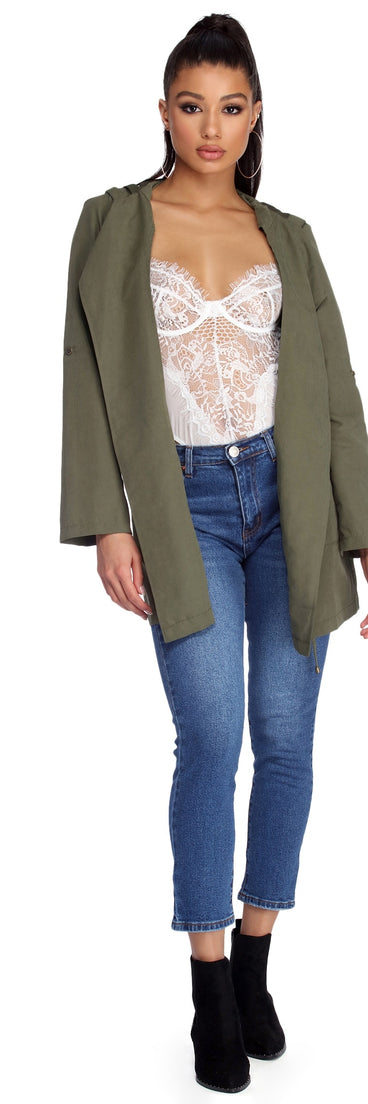 Adventure Awaits Hooded Anorak