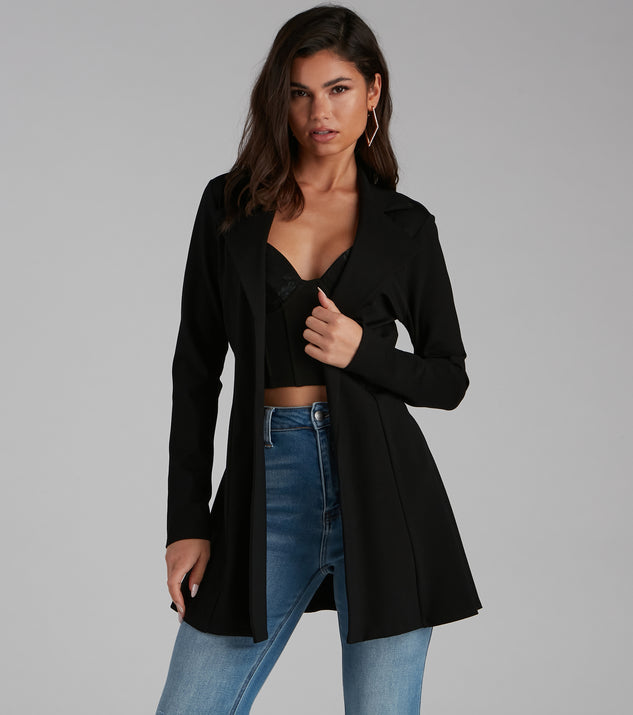 She's A Boss Trench Coat is the perfect Homecoming look pick with on-trend details to make the 2023 HOCO dance your most memorable event yet!