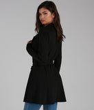 She's A Boss Trench Coat is the perfect Homecoming look pick with on-trend details to make the 2023 HOCO dance your most memorable event yet!