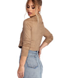 That's Our Moto Faux Suede Jacket