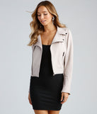 Making Moves Moto Jacket helps create the best summer outfit for a look that slays at any event or occasion!