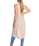 Drape Front Vest is the perfect Homecoming look pick with on-trend details to make the 2023 HOCO dance your most memorable event yet!