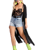 Flow With It Oversized Kimono for 2022 festival outfits, festival dress, outfits for raves, concert outfits, and/or club outfits
