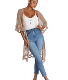 Lady Like Layers Kimono Cover Up is the perfect Homecoming look pick with on-trend details to make the 2023 HOCO dance your most memorable event yet!