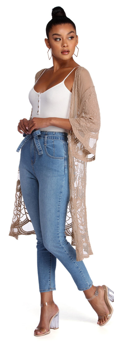 Lady Like Layers Kimono Cover Up helps create the best summer outfit for a look that slays at any event or occasion!