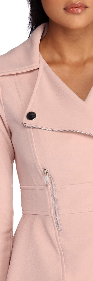 Something Sweet Peplum Jacket helps create the best summer outfit for a look that slays at any event or occasion!