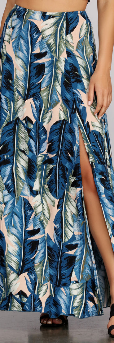 Tropic Vibes Maxi Skirt