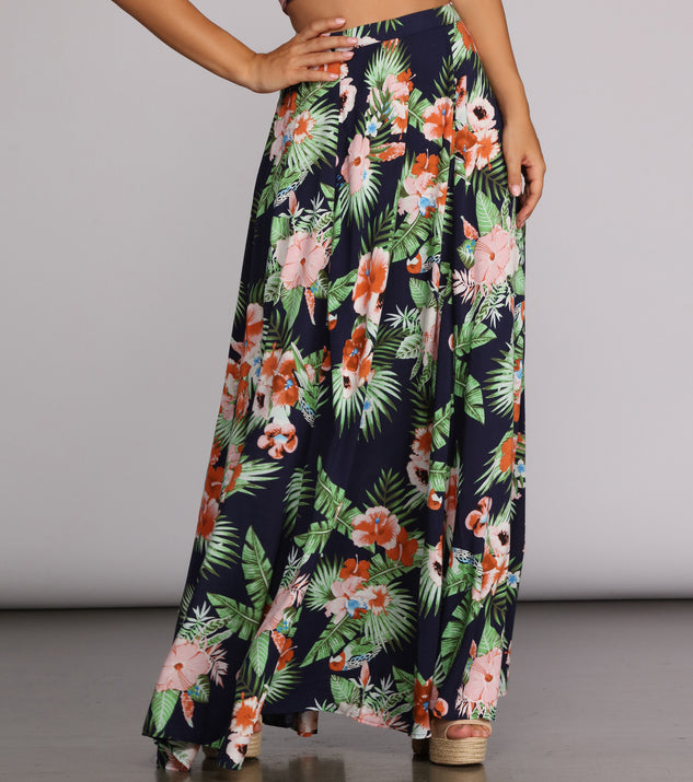 You’ll look stunning in the Coastal Vibes Zip Maxi Skirt when paired with its matching separate to create a glam clothing set perfect for a New Year’s Eve Party Outfit or Holiday Outfit for any event!