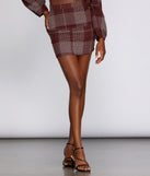 You’ll look stunning in the Check It Off Mini Skirt when paired with its matching separate to create a glam clothing set perfect for parties, date nights, concert outfits, back-to-school attire, or for any summer event!