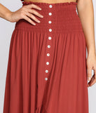 Dreamy Boho Ruffle Hem Maxi Skirt provides a stylish start to creating your best summer outfits of the season with on-trend details for 2023!