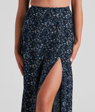 Kaleidoscope Boho Slit Maxi Skirt provides a stylish start to creating your best summer outfits of the season with on-trend details for 2023!