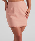 Social Linen Fringe Mini Skirt is a trendy pick to create 2023 festival outfits, festival dresses, outfits for concerts or raves, and complete your best party outfits!