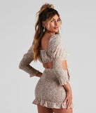 The Cutest Look Floral Mini Skirt for 2023 festival outfits, festival dress, outfits for raves, concert outfits, and/or club outfits