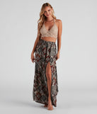 Who's That Girl Boho Maxi Skirt provides a stylish start to creating your best summer outfits of the season with on-trend details for 2023!