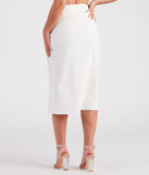 Many Admirers Linen Wrap Midi Skirt provides a stylish start to creating your best summer outfits of the season with on-trend details for 2023!