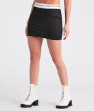 Back To Cute Foldover Twill Mini Skirt is a fire pick to create a concert outfit, 2024 festival looks, outfits for raves, or to complete your best party outfits or clubwear!