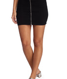 O-Ring Detail Mini Skirt for 2022 festival outfits, festival dress, outfits for raves, concert outfits, and/or club outfits