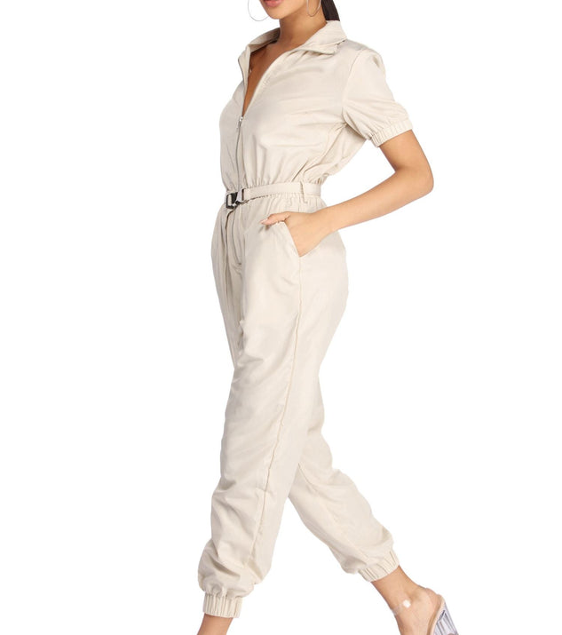 Belted And Fierce Jumpsuit will help you dress the part in stylish holiday party attire, an outfit for a New Year’s Eve party, & dressy or cocktail attire for any event.