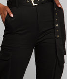 Boldly Belted Cargo Joggers for 2022 festival outfits, festival dress, outfits for raves, concert outfits, and/or club outfits