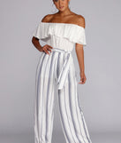 Fluttery Feels Striped Jumpsuit will help you dress the part in stylish holiday party attire, an outfit for a New Year’s Eve party, & dressy or cocktail attire for any event.