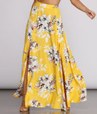 Island Time Floral Skirt