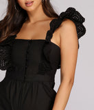 Ruffled Up Jumpsuit for 2022 festival outfits, festival dress, outfits for raves, concert outfits, and/or club outfits