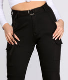 Cutie In Charge Cargo Joggers for 2023 festival outfits, festival dress, outfits for raves, concert outfits, and/or club outfits