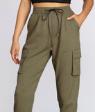 Lightweight Cargo Joggers for 2022 festival outfits, festival dress, outfits for raves, concert outfits, and/or club outfits