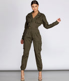 Trendy Utility Cargo Jumpsuit will help you dress the part in stylish holiday party attire, an outfit for a New Year’s Eve party, & dressy or cocktail attire for any event.