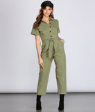 Suit Up Tie Waist Jumpsuit will help you dress the part in stylish holiday party attire, an outfit for a New Year’s Eve party, & dressy or cocktail attire for any event.