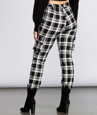 Plaid Chain Link Cargo Pants for 2022 festival outfits, festival dress, outfits for raves, concert outfits, and/or club outfits