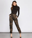 Keep It Cool In Camo Joggers provides a stylish start to creating your best summer outfits of the season with on-trend details for 2023!