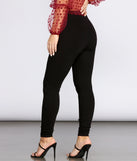 High Rise Twill Skinny Stretch Pants provides a stylish start to creating your best summer outfits of the season with on-trend details for 2023!