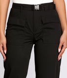 High Waist Utility Cargo Pants provides a stylish start to creating your best summer outfits of the season with on-trend details for 2023!